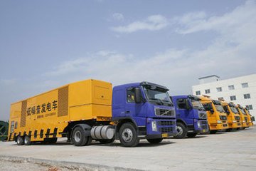 韩城发电车租赁-发电机组散热器铜质与铝质哪个散热好？