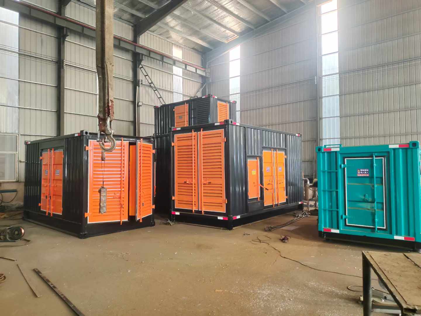 韩城500kw柴油发电机组可以带动多少功率设备？