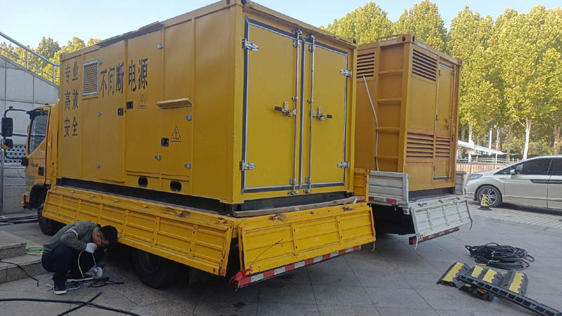 韩城柴油发电机组和UPS电源配合使用时的注意事项